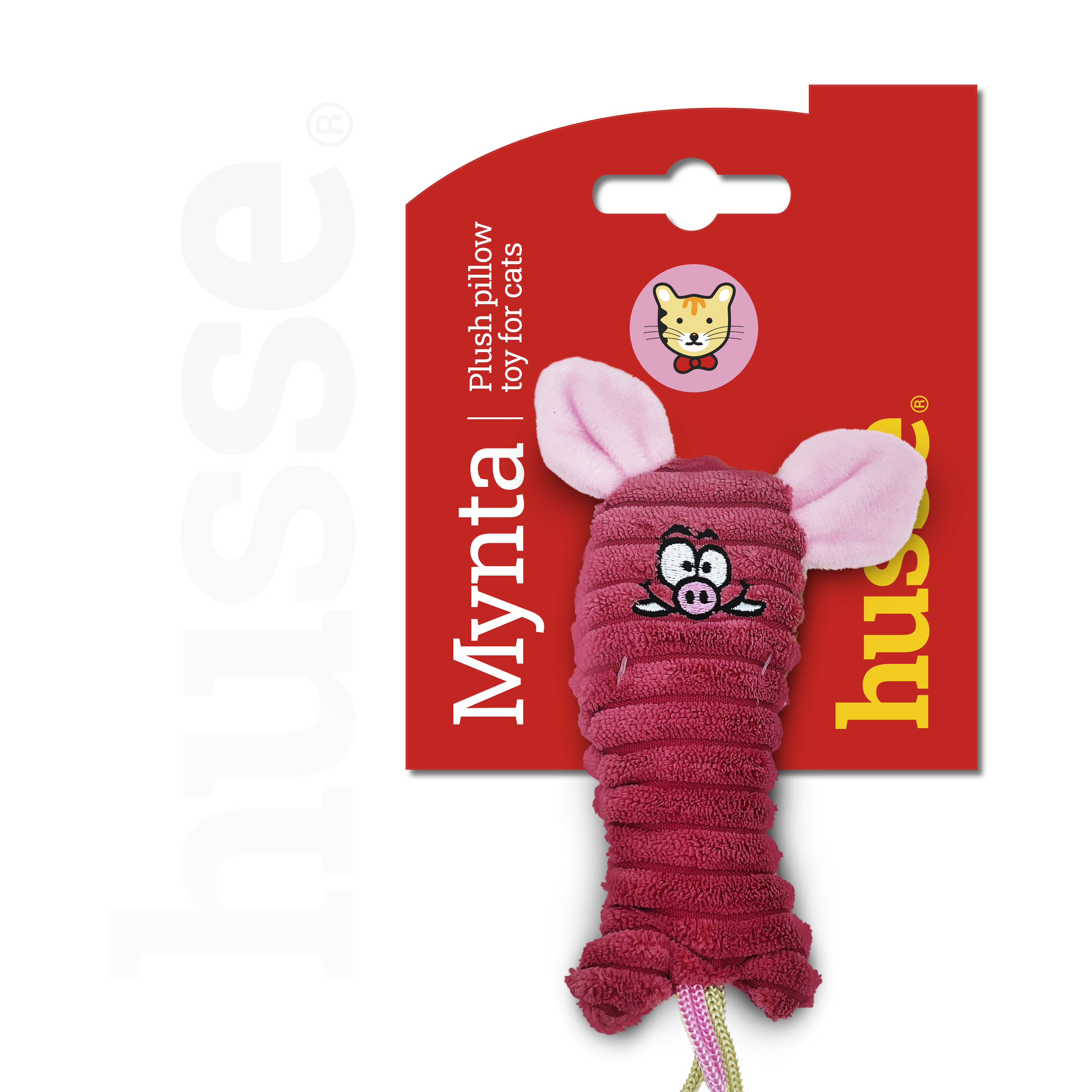 Jouet pour chat rembourré à l'herbe à chats | Mynta - 1pce