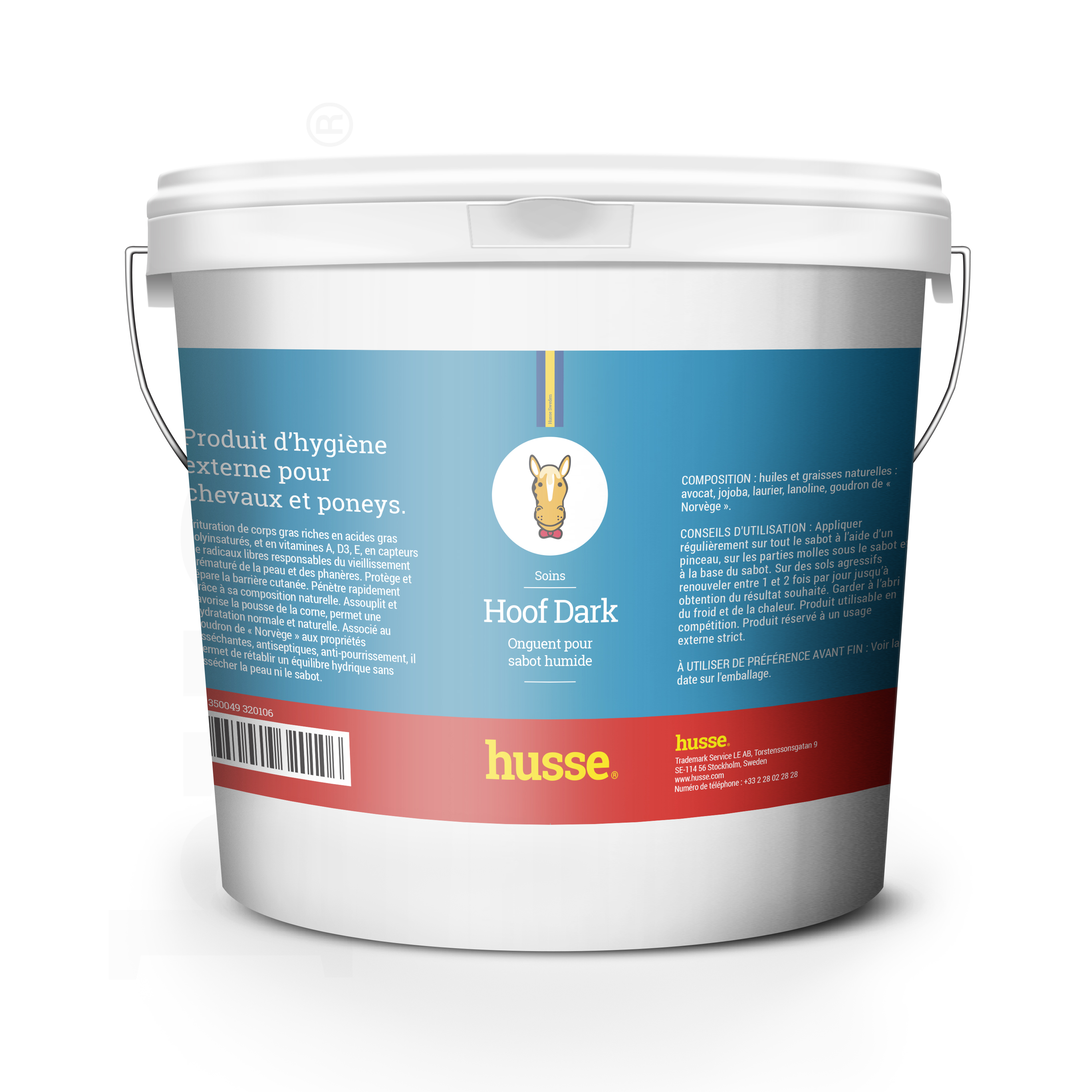 Onguent Noir pour Sabots Humides | Hoof Dark - 1 L