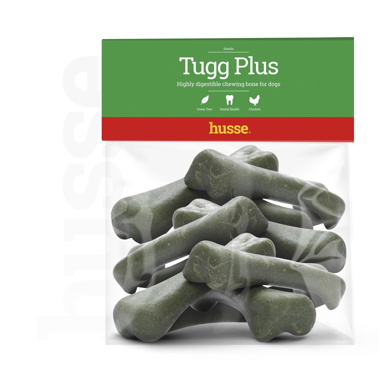 Os à Mâcher pour Chiens aux extraits de Thé Vert | Tugg Plus - 10 pcs