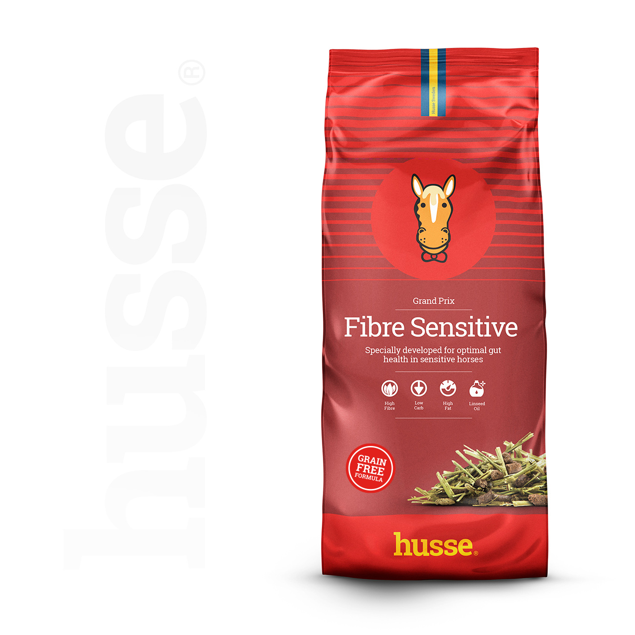 Aliment Complet pour Chevaux Sensibles | Fibre Sensitive - 15 kg