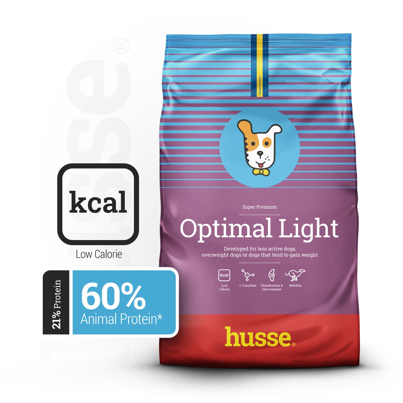 Croquettes pour Chiens en Surpoids | Optimal Light - 15 kg