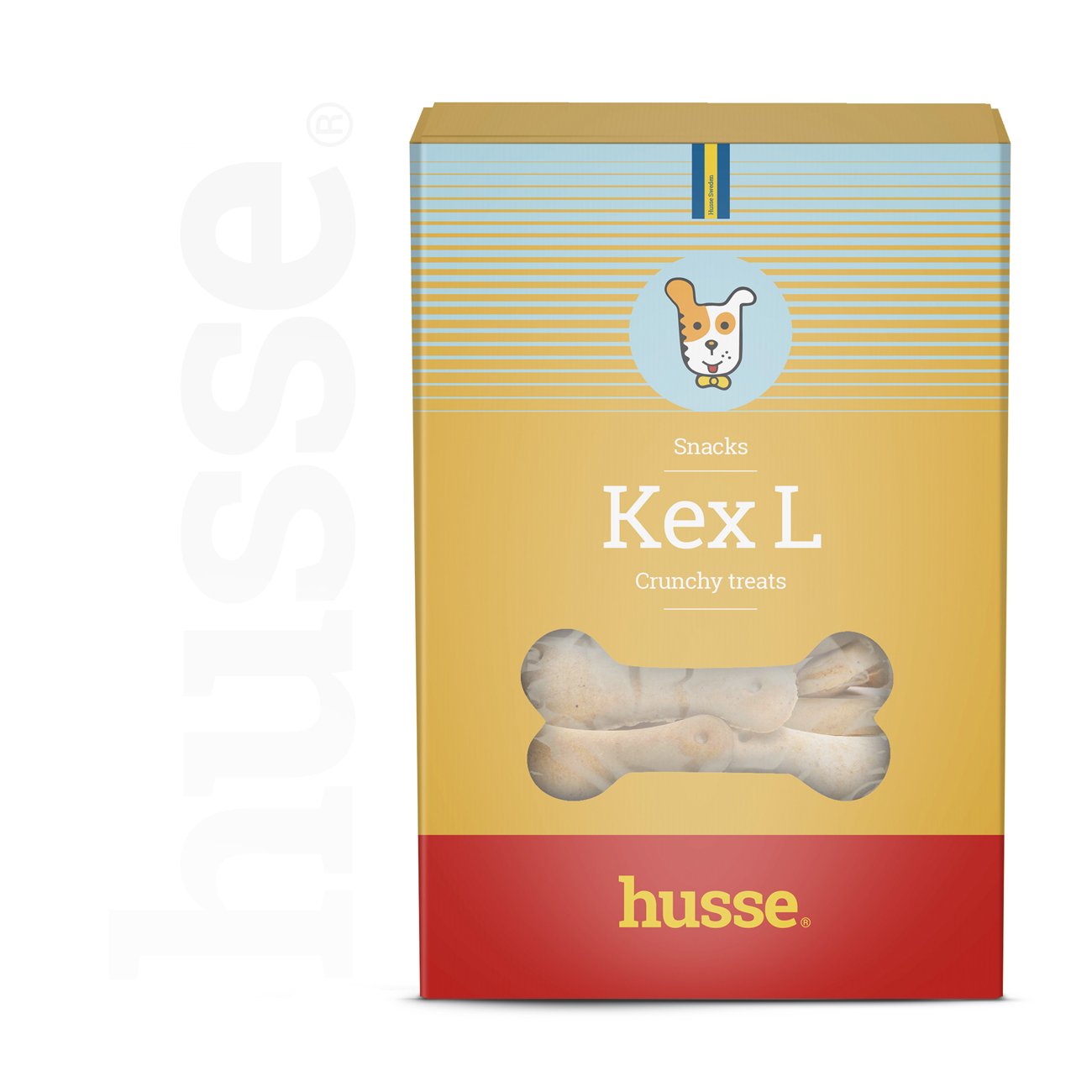 Friandises Croquantes pour Chiens en forme d'Os | Kex L -400 g