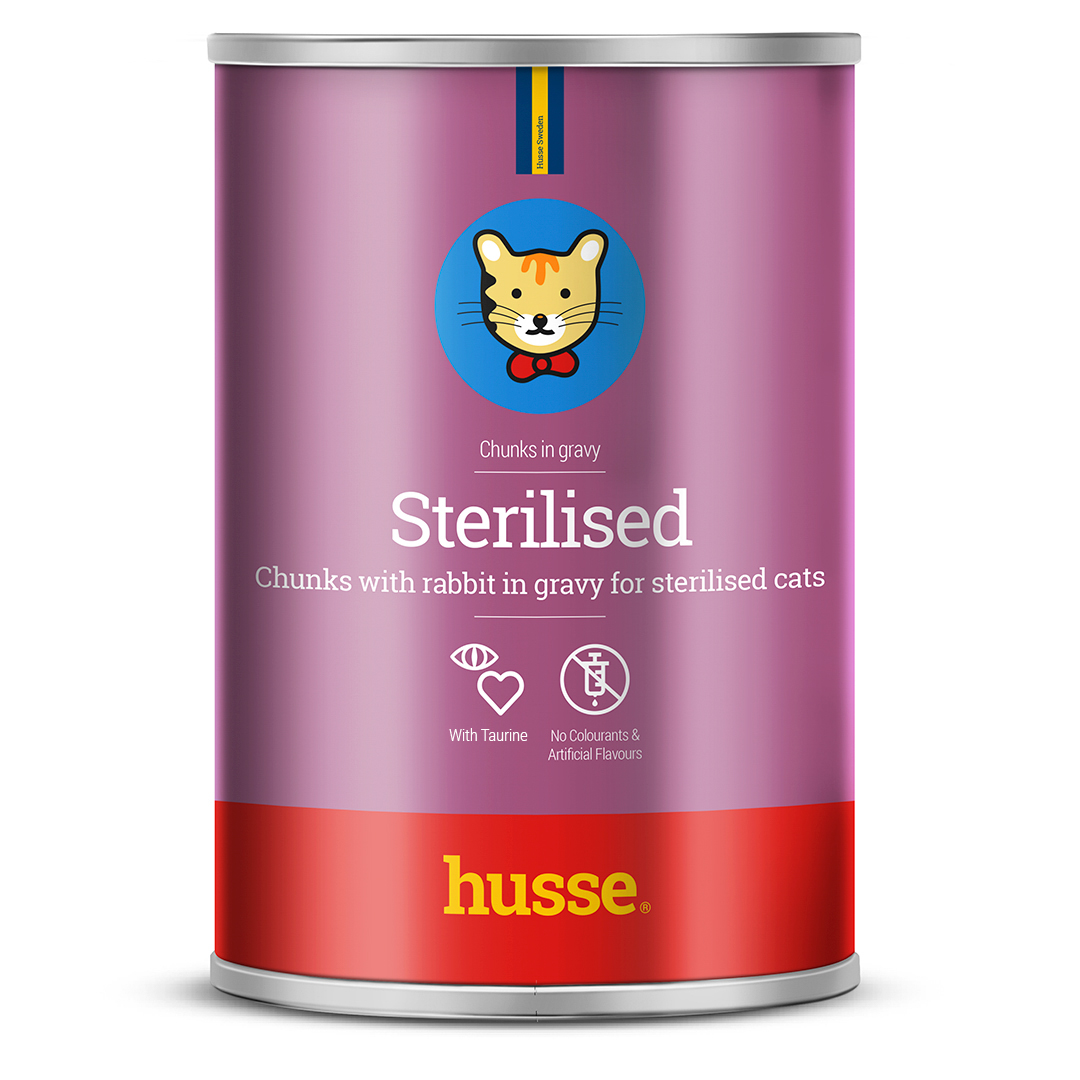 Morceaux de lapin en sauce pour chat | Sterilised - 415 g