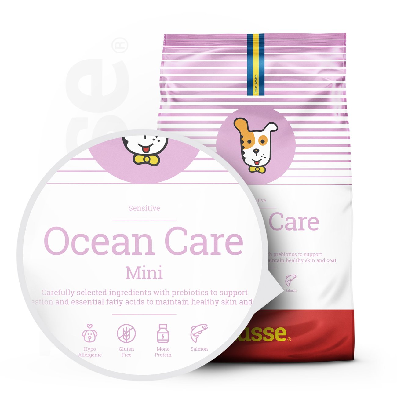 Croquettes Hypoallergéniques pour Petits Chiens | Ocean Care Mini - 2 kg