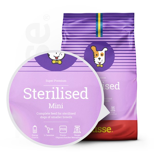 Croquettes pour Petits Chiens Stérilisés | Sterilised Mini - 2 kg