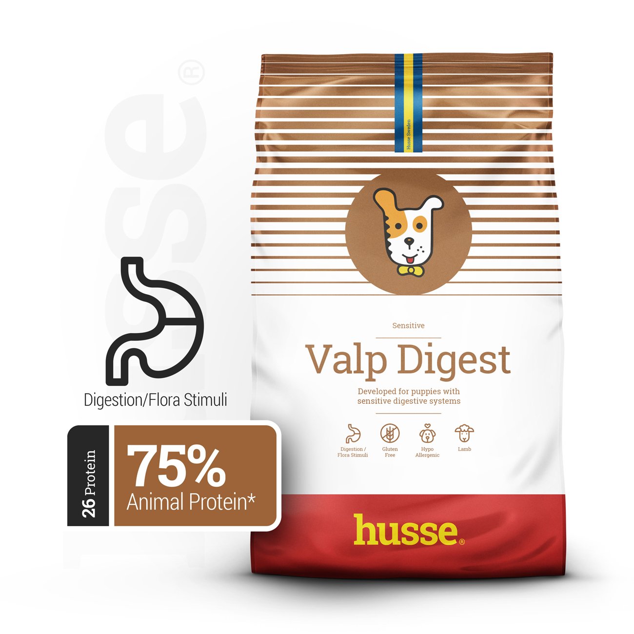Croquettes Hypoallergéniques pour Chiots à Digestion Sensible | Valp Digest - 7 kg