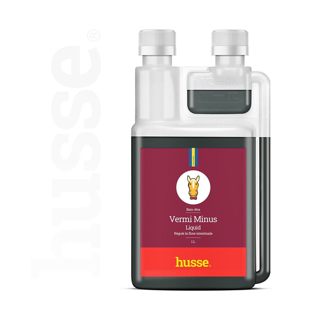 Vermi Minus Liquid, 1 L | Vermifuge à base de plantes utilisées traditionnellement contre les parasites