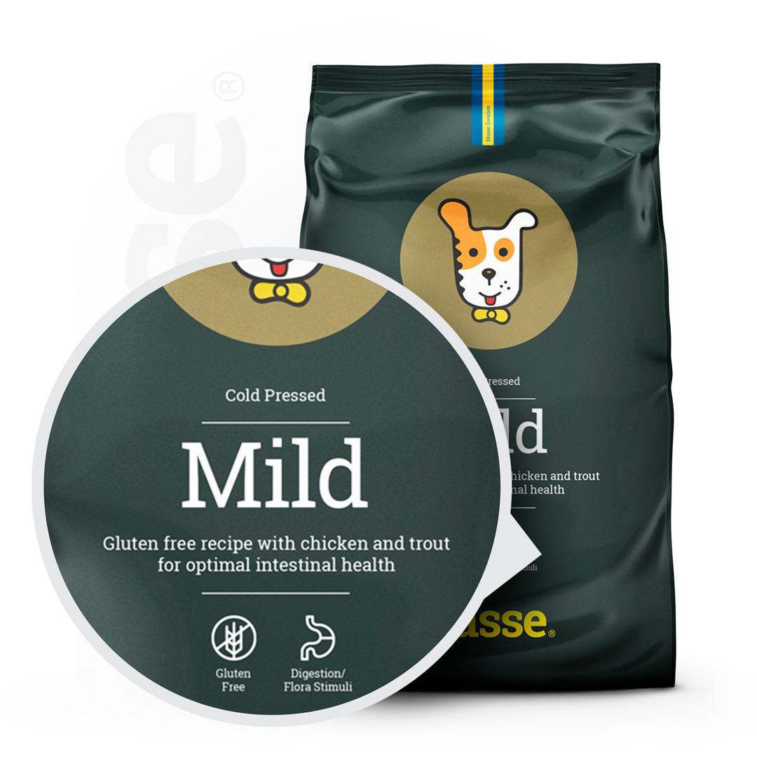 Aliment Pressé à Froid pour Chiens  | Mild - 12 kg