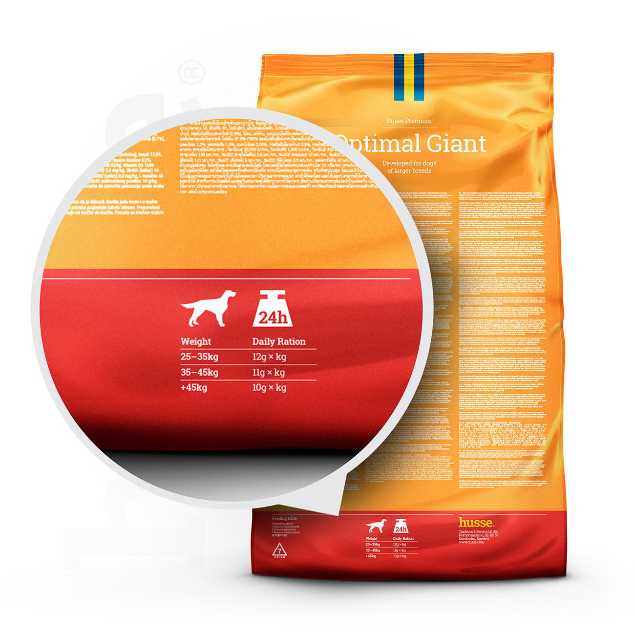 Croquettes pour Chiens de Grande Taille | Optimal Giant - 12 kg