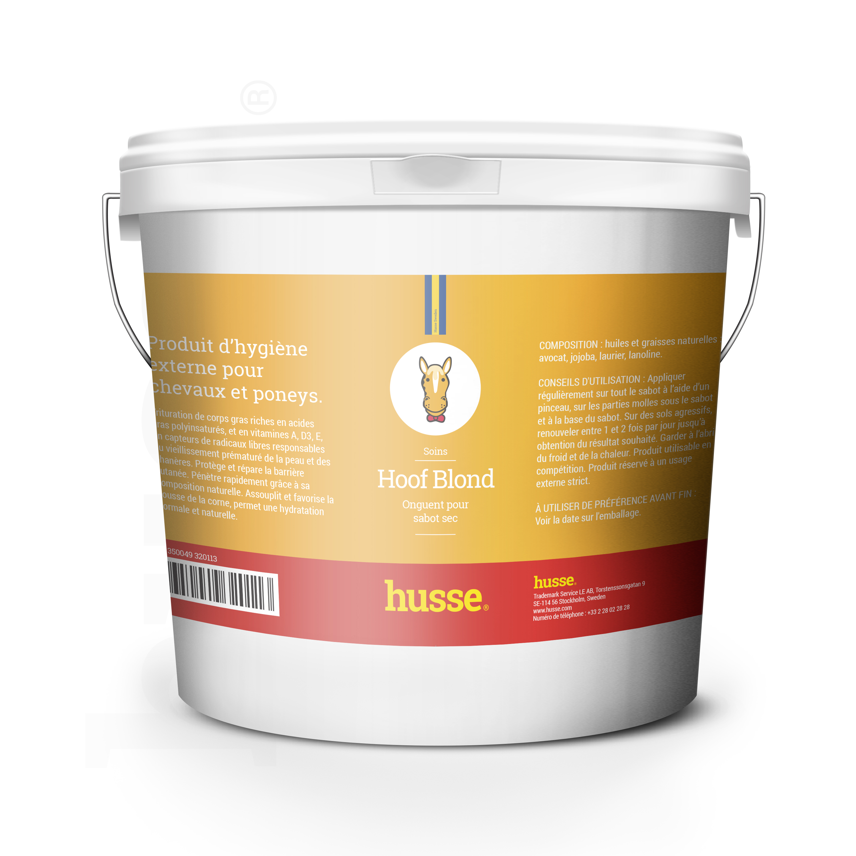 Onguent Blond pour Sabots Secs |  Hoof Blond - 1 L