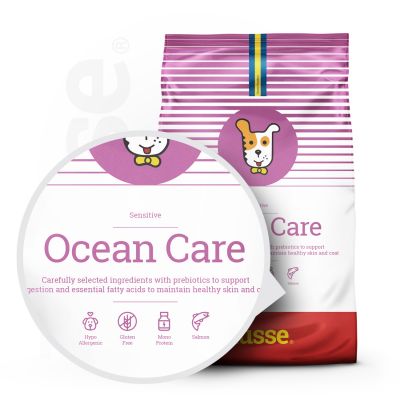 Croquettes Hypoallergéniques pour Chiens Sensibles | Ocean Care Sensitive - 12.5 kg