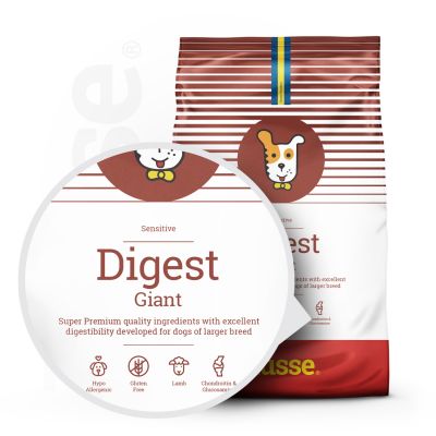 Croquettes Hypoallergéniques pour Chien de Grande Taille | Digest Giant - 12,5 kg