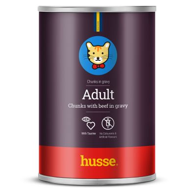 Morceaux de bœuf en sauce pour chat | Adult - 415 g