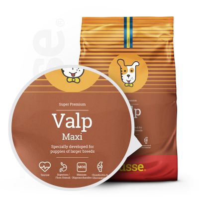 Croquettes pour Chiots de Grande Taille | Valp Maxi - 12 kg