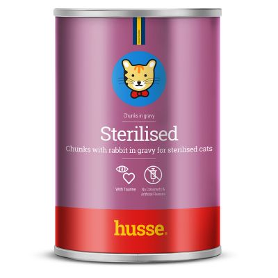 Morceaux de lapin en sauce pour chat | Sterilised - 415 g