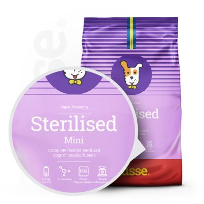 Croquettes pour Petits Chiens Stérilisés | Sterilised Mini - 2 kg