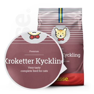 Croquettes pour Chats Adultes | Kroketter Kyckling - 2 kg