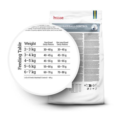 Croquettes pour chats anti-boules de poils |  Fresh Hairball Control - 7kg