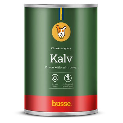 Morceau en Sauce au Veau pour Chiens à activité normale | Kalv - 1275 g