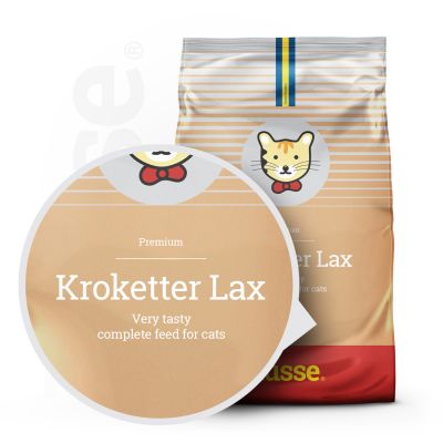 Croquettes pour Chats Adultes | Kroketter Lax - 2 kg